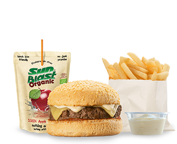 Burger van kids shop